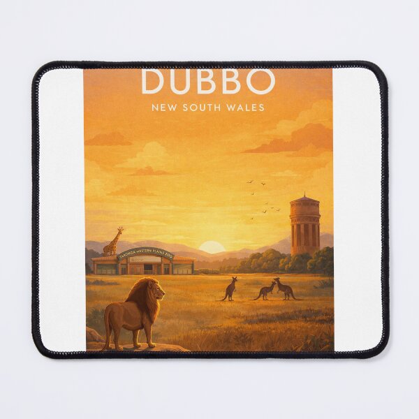 Item preview, Dubbo New South Wales Taronga Western Plains Zoo Australian Outback designed and sold by StampMyPassport.