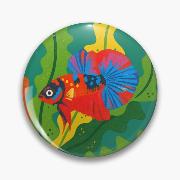Item preview, Male Koi Plakat Betta designed and sold by chloeifulgham.