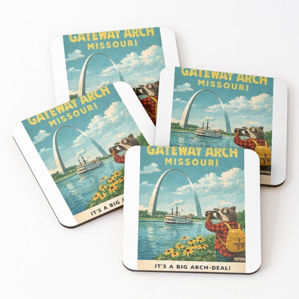 Item preview, Gateway Arch St Louis Missouri Mississippi River Landmark designed and sold by StampMyPassport.