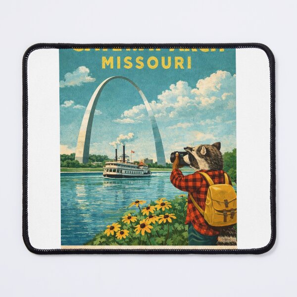 Item preview, Gateway Arch St Louis Missouri Mississippi River Landmark designed and sold by StampMyPassport.