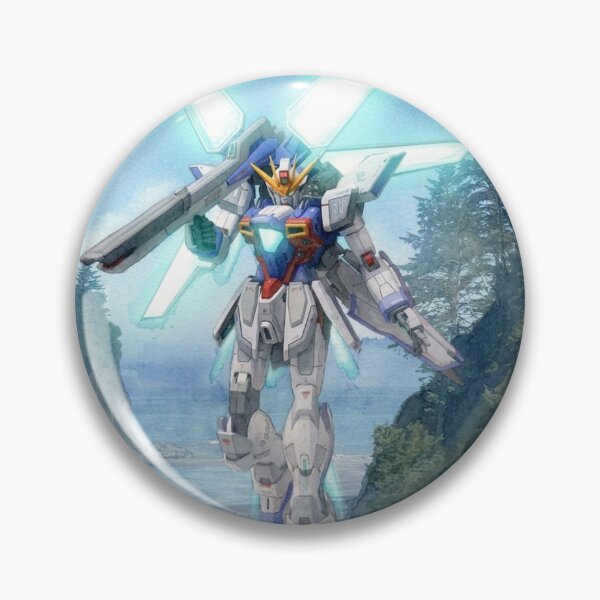 Item preview, watercolour traditional art GX-9900 Gundam X CROSS BONE GUNDAM  designed and sold by sabartgunpla.