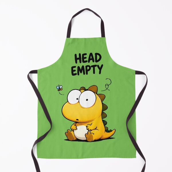 Item preview, Head Empty Spaced Out Dinosaur designed and sold by PreeCha Art & Co..