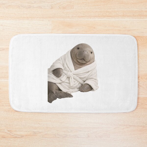 Item preview, Bathrobe Dugong designed and sold by Sillytoe.