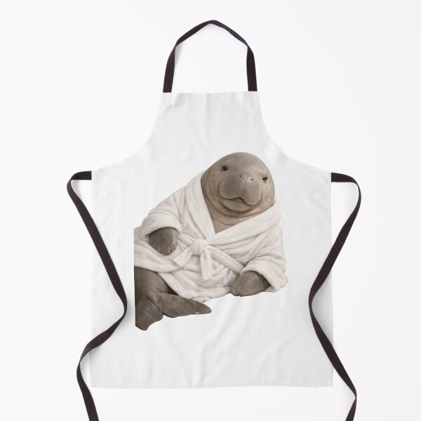 Item preview, Bathrobe Dugong designed and sold by Sillytoe.