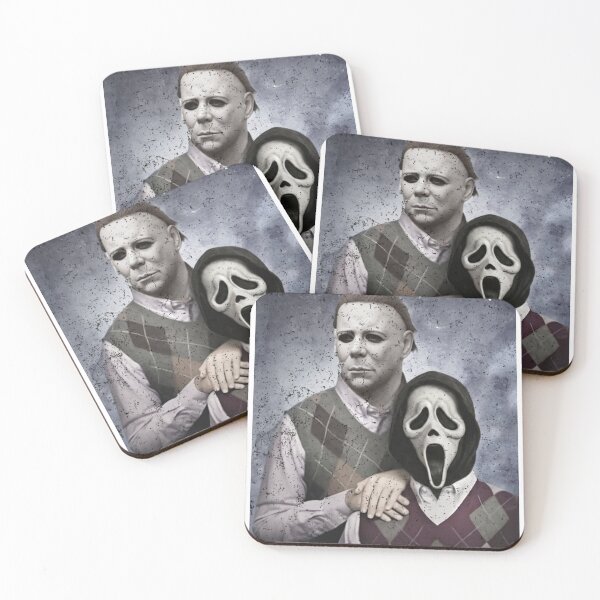 Item preview, Funny Halloween Tshirts Michael Myers Jason Voorhees Step Brothers designed and sold by Dibarassi.
