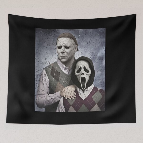 Item preview, Funny Halloween Tshirts Michael Myers Jason Voorhees Step Brothers designed and sold by Dibarassi.