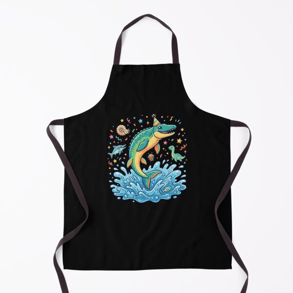 Item preview, Mosasaur Party Hat Cute Prehistoric Sea Creature designed and sold by snowry.