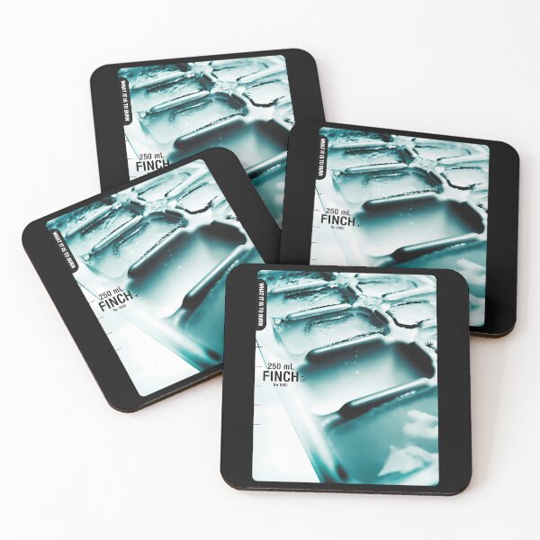 Item preview, Cube Tray Cyan Blue Tinted designed and sold by zainmustafai.