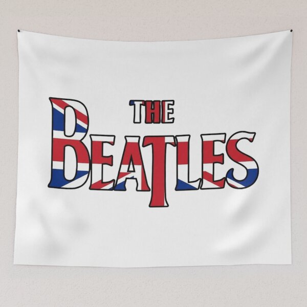 Item preview, THE BEATLES UNION JACK LOGO  designed and sold by WallopFam.