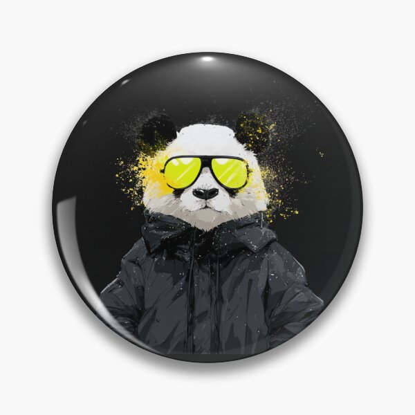 Item preview,  Streetwear Panda Hypebeast Neon Hoodie designed and sold by Artmugic.