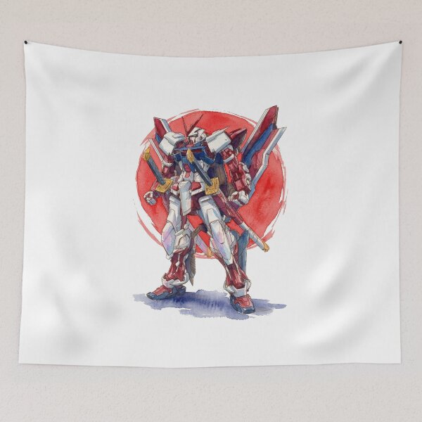 Item preview, watercolour traditional draw astray gundam red frame vector ink gundam seed illustration designed and sold by sabartgunpla.