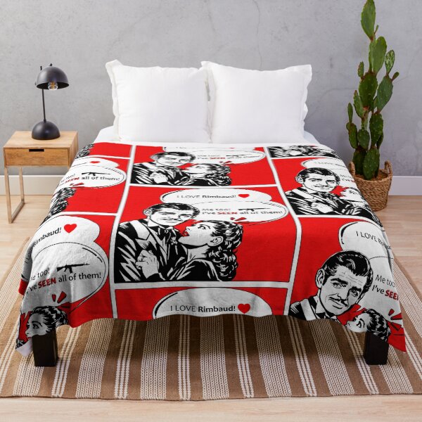Item preview, I Love Rimbaud – Funny Literary Pun Retro Comic Design designed and sold by Avohai!.