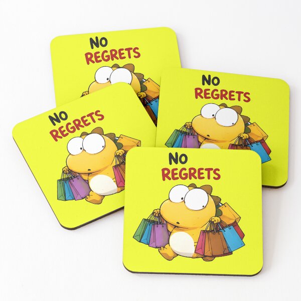 Item preview, No Regrets Shopping Addict Sticker designed and sold by PreeCha Art & Co..