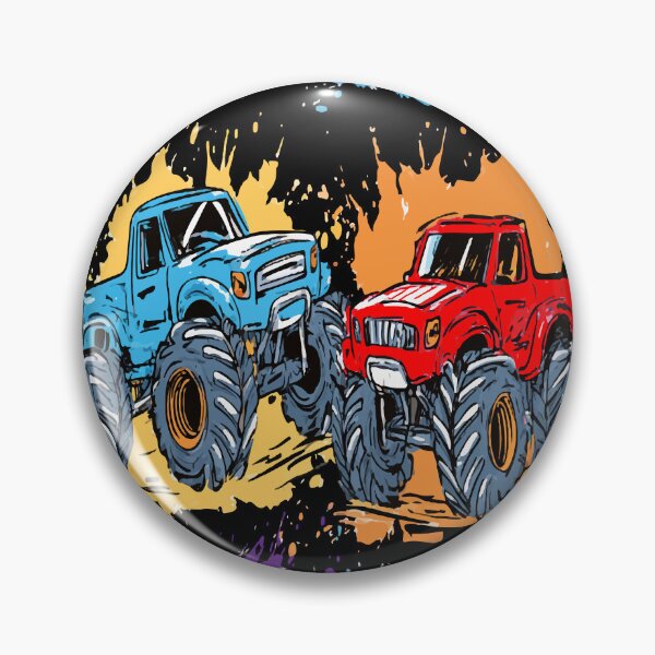 Item preview, Pick Up Truck Colorful Splash Print Pattern designed and sold by RichardRags.