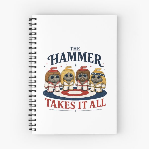 Item preview, The Hammer Takes It All - Curling Lovers designed and sold by MokeleShop.