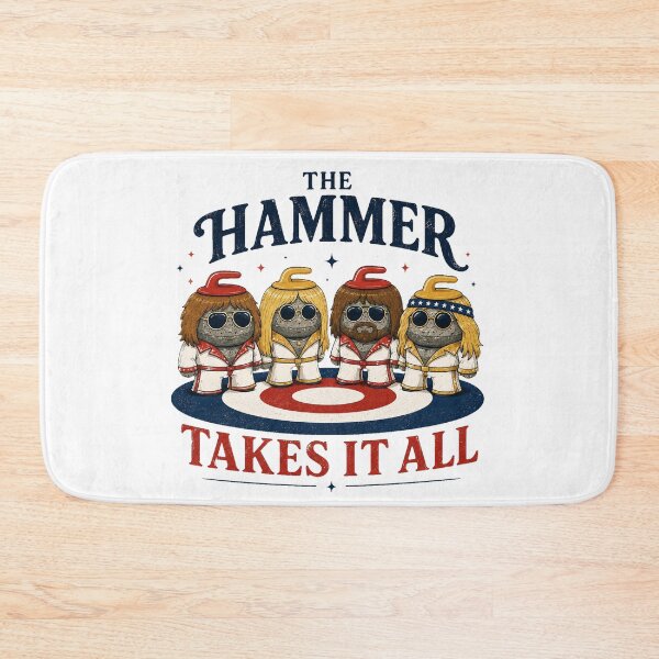 Item preview, The Hammer Takes It All - Curling Lovers designed and sold by MokeleShop.