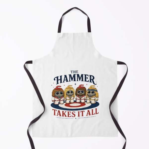 Item preview, The Hammer Takes It All - Curling Lovers designed and sold by MokeleShop.