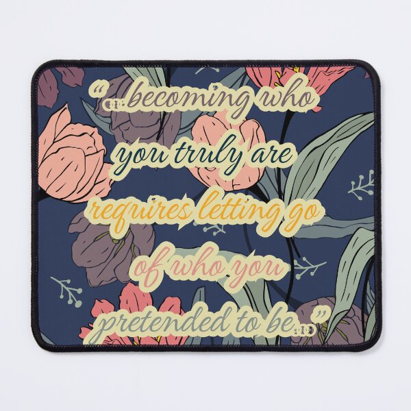 Item preview, Authenticity Quote Over Flowers designed and sold by AccessoriesareNecessities.