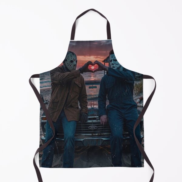 Item preview, Halloween Tshirts Michael Myers Jason Voorhees Heart Hands designed and sold by Dibarassi.