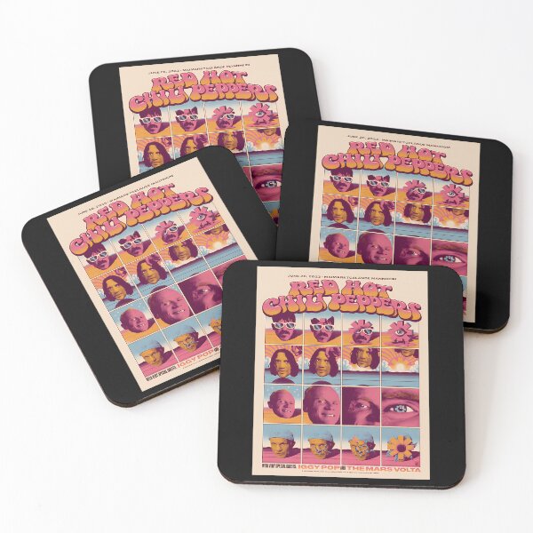 Item preview, Red Hot Chili Peppers Mannheim Tour Poster Grid designed and sold by CasePhonedesign.