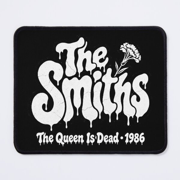 Item preview, The Smiths The Queen Is Dead Melting Font Post-Punk Aesthetic designed and sold by JMS-Artvintage.