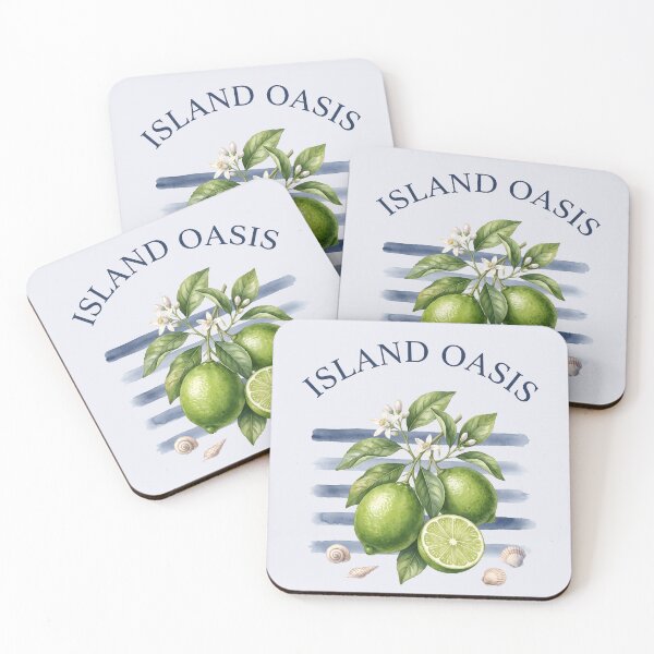 Item preview, Island Oasis – Lime Tropical Design designed and sold by Sea Gem.