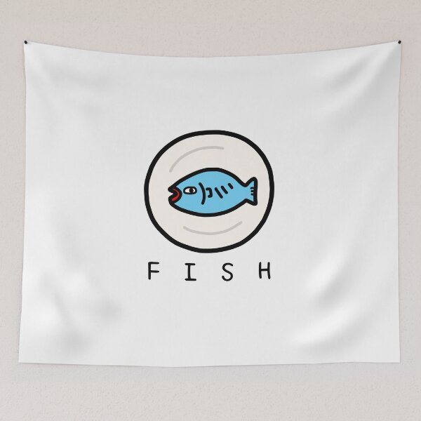 Item preview, Cute FISH designed and sold by kanaehonkawa.