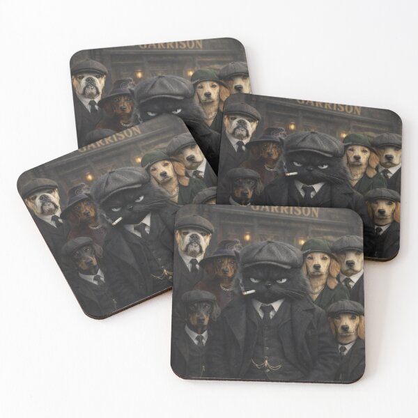 Item preview, The Garrison Family: Vintage-Style Animal Gang designed and sold by joseharry.