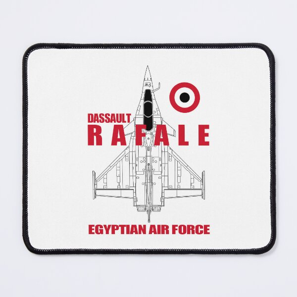 Item preview, Dassault Rafale Egyptian Air Force Technical Blueprint - Black Edition designed and sold by Magazine Combate.