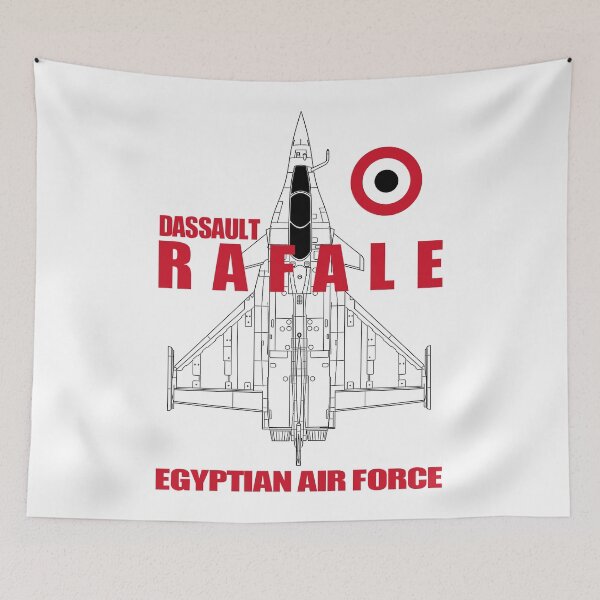 Item preview, Dassault Rafale Egyptian Air Force Technical Blueprint - Black Edition designed and sold by Magazine Combate.
