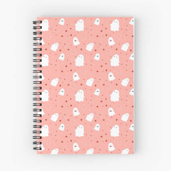 Item preview, Spooky Valentine Ghosts Pink Pattern designed and sold by ArtisticInks.