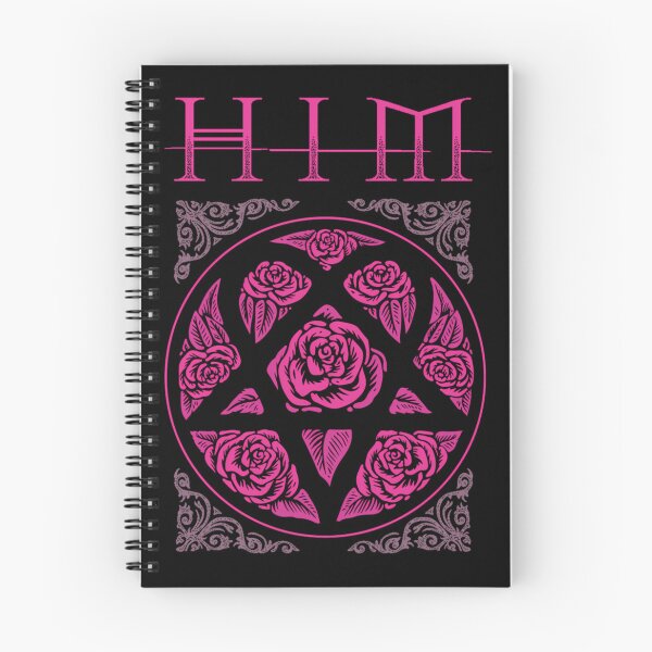 Item preview, HIM Band Crest Pink Roses Geometric Pattern designed and sold by CasePhonedesign.