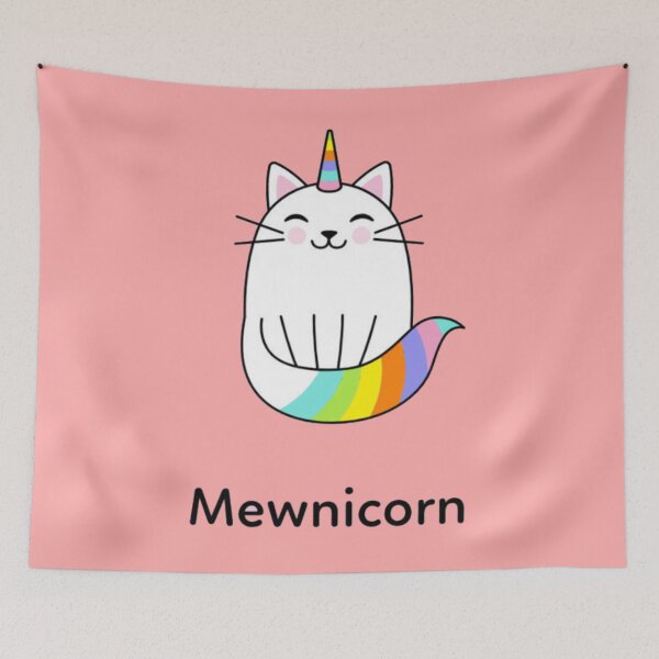 Item preview, Mewnicorn Cute Rainbow Caticorn - Kawaii Magical Unicorn Cat designed and sold by GenZFashion000.