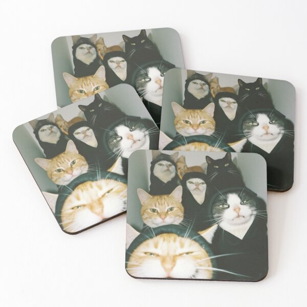 Item preview, The Hooded Cat Gang designed and sold by joseharry.