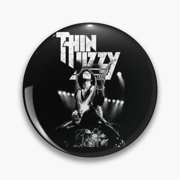 Item preview, Thin Lizzy Phil Lynott Live Performance Monochrome designed and sold by Tsuka Shop Art.