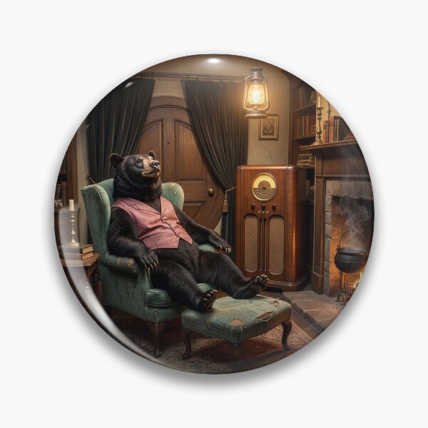 Item preview, Black Bear Hibernates in Style designed and sold by Tridentulus.