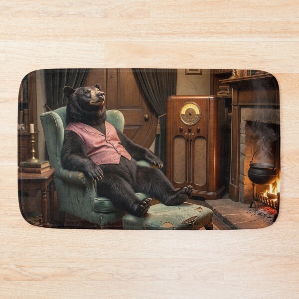 Item preview, Black Bear Hibernates in Style designed and sold by Tridentulus.