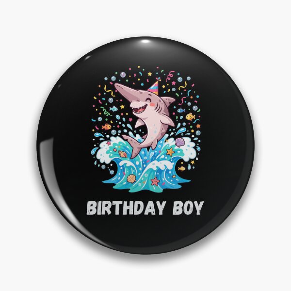 Item preview, Cute Shark Party Boy Ocean Celebration designed and sold by snowry.