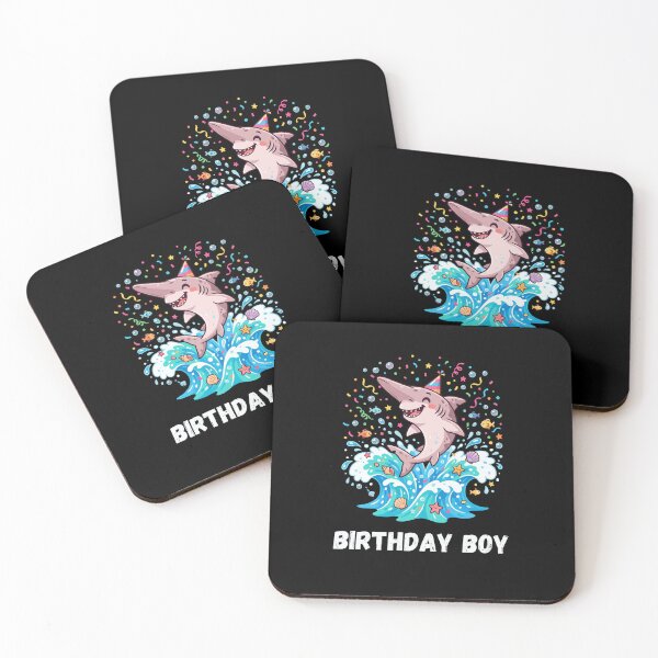 Item preview, Cute Shark Party Boy Ocean Celebration designed and sold by snowry.