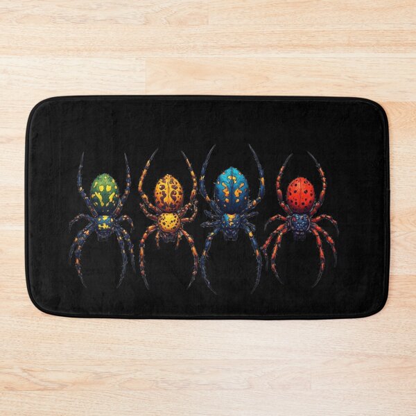 Item preview, Colorful Jeweled Spiders Halloween Design designed and sold by alizye.