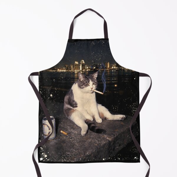 Item preview, Cigarette Kitten Funny Smoking Cat Meme Stupid designed and sold by PastelWingg.