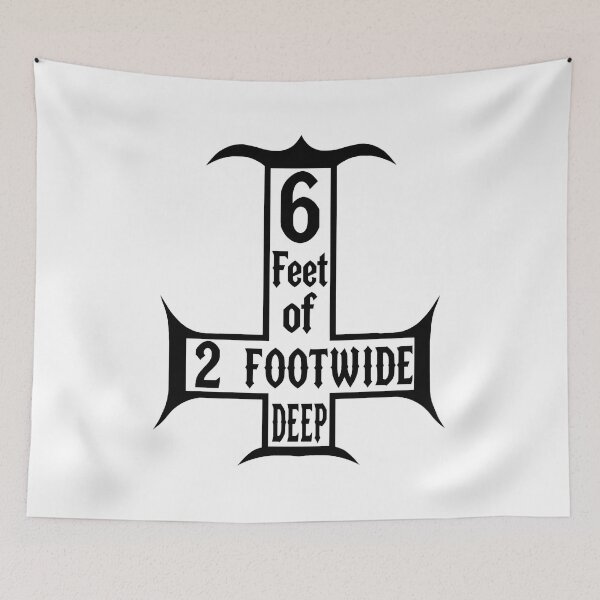 Item preview, 6 FOOT 2 FOOT WIDE DEEP designed and sold by HeavHeadDsgn.