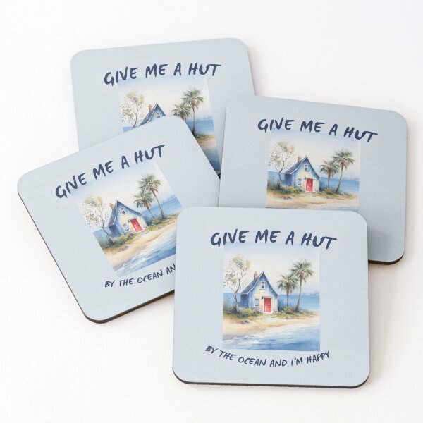 Item preview, Give Me a Hut by the Ocean designed and sold by amusefullife.