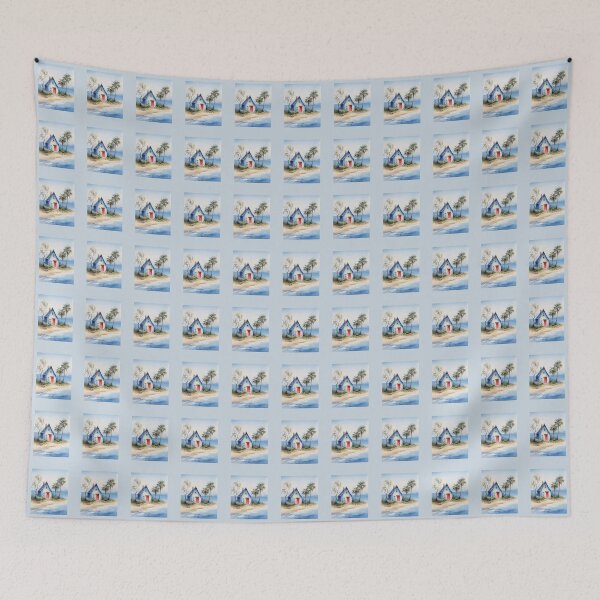 Item preview, Give Me a Hut by the Ocean designed and sold by amusefullife.