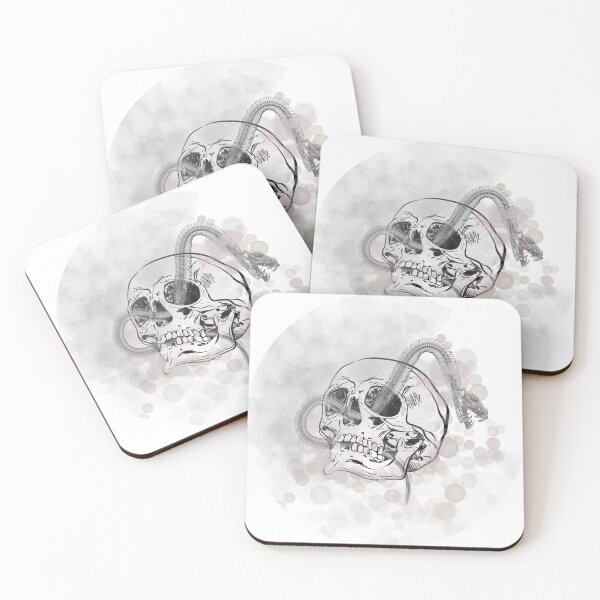 Item preview, Mechanical Soul - Dark Cyber Gothic Skull Art designed and sold by GajaSedej.