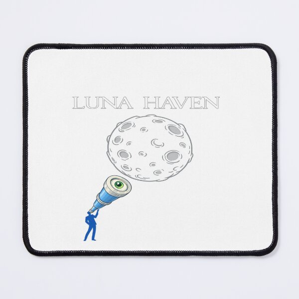 Item preview, Moon Observer Telescope Back Print | Luna Haven Celestial Stargazing Shirt designed and sold by Luna Haven.