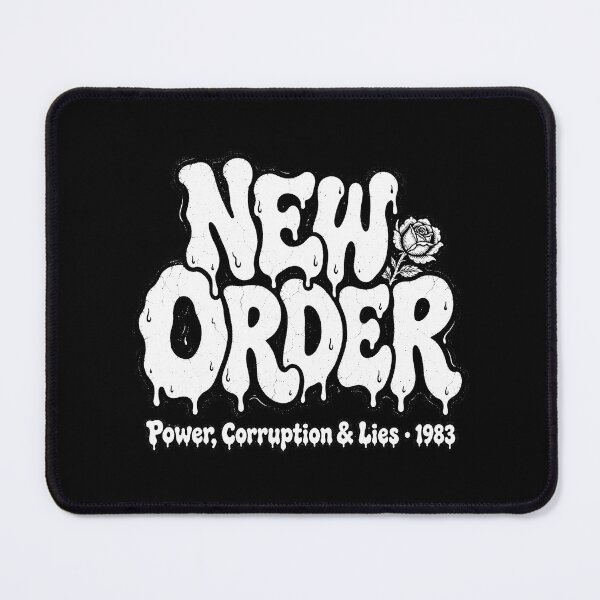 Item preview, New Order Power Corruption Lies Slime Style Synthpop designed and sold by JMS-Artvintage.