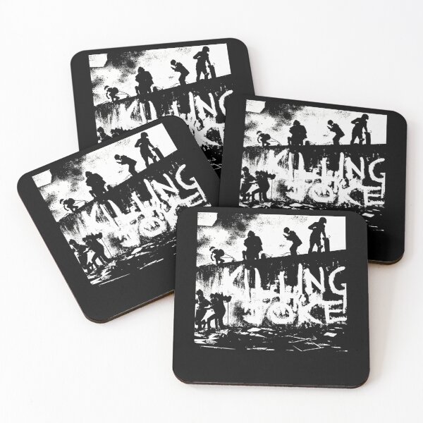 Artikelvorschau, Killing Joke Berliner Mauer Silhouetten Hochkontrast entworfen und verkauft von Tsuka Shop Art.