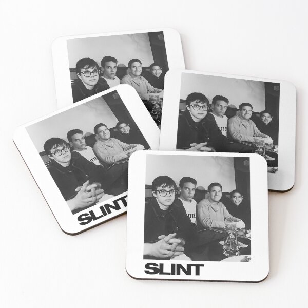 Item preview, Slint Band Portrait Black and White Restaurant  designed and sold by Tsuka Shop Art.