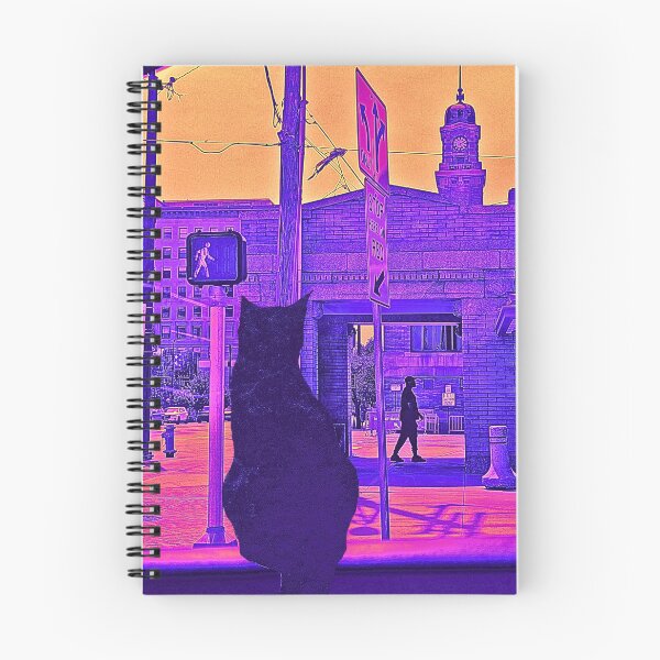 Item preview, Summer Street Cat - Photo Collage designed and sold by SnapStick Travel Stickers.